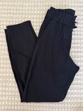 lululemon athletica Black Straight-Leg Pull-On Pants
